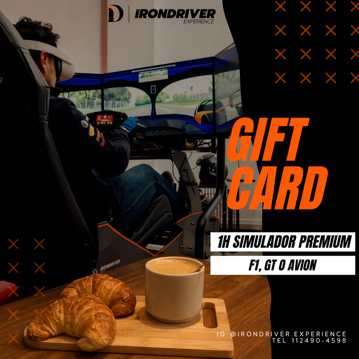 Experiencia Formula 1 + Merienda con Infusión