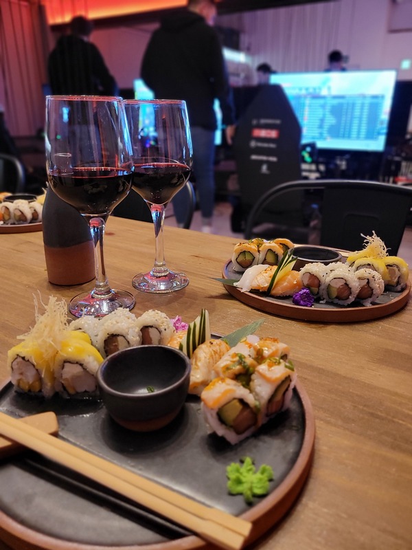 After-Race Sushi
